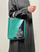 画像をギャラリービューアに読み込む, Rak:M ラクエム ハラココンビハンドルバッグ(牛革×ハラコ) LHB-001