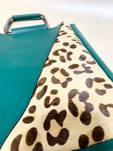 画像をギャラリービューアに読み込む, Rak:M ラクエム ハラココンビハンドルバッグ(牛革×レオパード) LHB-002