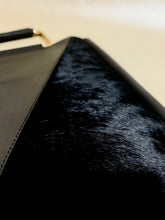 画像をギャラリービューアに読み込む, Rak:M ラクエム ハラココンビハンドルバッグ(牛革×ハラコ) LHB-004