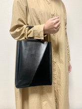 画像をギャラリービューアに読み込む, Rak:M ラクエム ハラココンビハンドルバッグ(牛革×ハラコ) LHB-004