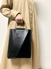 画像をギャラリービューアに読み込む, Rak:M ラクエム ハラココンビハンドルバッグ(牛革×ハラコ) LHB-004