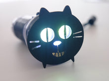 画像をギャラリービューアに読み込む, 猫型懐中電灯カバー 懐中電灯本体付き
